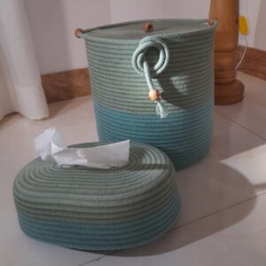 ست سطلزباله و جای دستمالکاغذی